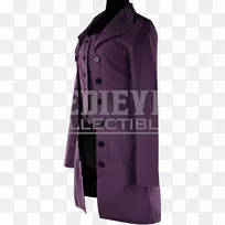 大衣紫色产品-哈雷奎因服装皮革