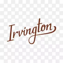 Irvington 0标志品牌字形封闭的巴西社区