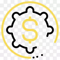 计算机图标剪贴画可伸缩图形技能-excel百分比下降