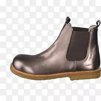 鞋切尔西靴角6320 1330/003青铜/棕色24角靴带花边和d环中棕色角靴带拉链和鞋带中棕色/白兰地-切尔西棕色