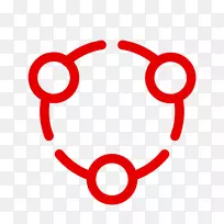 星座支付图形公司计算机图标.社区支持