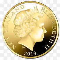 新西兰印币纪念币金币毛利纽西兰货币