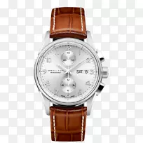 汉密尔顿手表公司表带计时表汉密尔顿卡其地石英手表