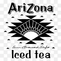 亚利桑那州冰茶饮料公司可伸缩图形-冰茶