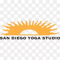 圣地亚哥瑜伽工作室标志生物品牌字体-道具区