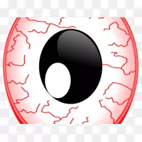 红眼剪贴画图片维护男性令人毛骨悚然