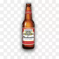 百威啤酒Anheuser-Busch啤酒瓶-芽石桶