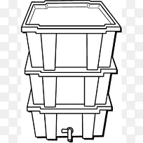 邦宁斯仓库蠕虫农产品-建造堆肥箱