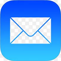 iphone IOS电子邮件框计算机图标-通用示例Outlook电子邮件图标