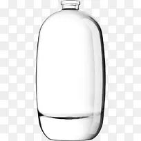 水瓶玻璃瓶.优雅的香水瓶