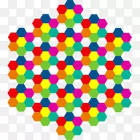 计算机图标剪贴画png图片图形图标设计.六角形花