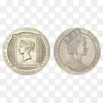 钱币金币拍卖赫斯迪沃-便士黑色邮票