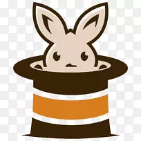 Webtoon兔子信息otaku复活节兔子移动导航页面