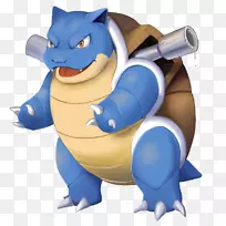 口袋妖怪x和y Blastoise PokéDex 3D水爆游戏