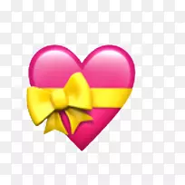 Emojipedia心脏表情域剪贴画-iphonex cliPart
