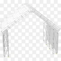 角形结构线屋盖产品设计.陡斜屋面