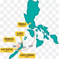 埃尔·尼多，巴拉望·普林塞萨港旅游港口巴顿形象-菲律宾城市
