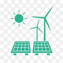 可再生能源，风能，太阳能，可再生能源