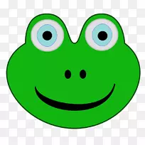 剪贴画青蛙插图-免费形象-魔鬼青蛙牙齿