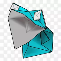 剪贴画开放式折纸免费内容插图-巨型折纸起重机