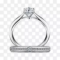 结婚戒指ラザール·ダイヤモンド订婚戒指永恒戒指-布莱顿耳环