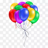 剪贴画气球开放免费内容生日-气球