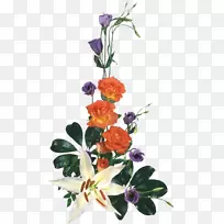 花卉设计png图片花束剪贴画.花