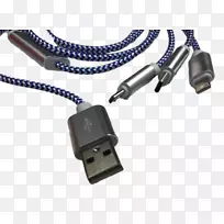 交流适配器微型usb电连接器电缆充电器电缆管理器