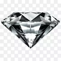 宝石钻石夹艺术戒指png网络图.宝石