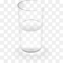 杯鸡尾酒玻璃图形剪贴画.牛奶吸管空杯