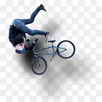 BMX自行车混合动力自行车极限运动-BMX技巧