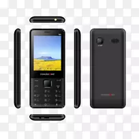 功能电话智能手机诺基亚Asha 210电话呼叫像素-智能手机