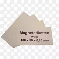 纸张磁场字形磁铁