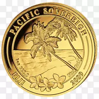 索马里金币盎司-黄金