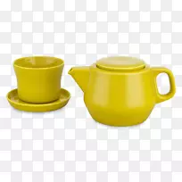 茶壶，咖啡杯，茶杯，绿茶
