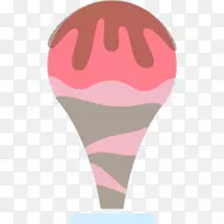 冰淇淋锥，甜点夹，艺术食品-冰淇淋