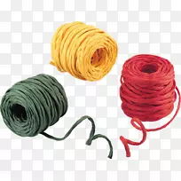 绳艺术形象毛纺绳