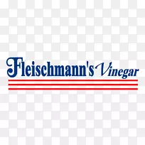 品牌弗莱什曼的酵母标志弗莱什曼的醋公司，公司。组织