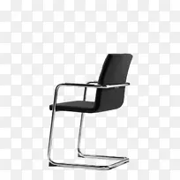办公椅、桌椅、人文因素和工效可调式办公椅、悬臂式椅子-布尔诺·切奇里克