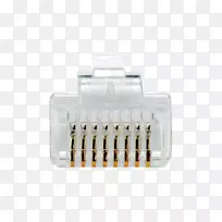 卷曲电连接器电缆工具网络电缆