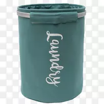 织纹圆筒塑料废料容器服装.拉姆卡