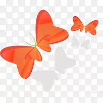 蝴蝶夹艺术产品设计-蝴蝶