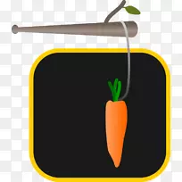 胡萝卜和胡萝卜夹艺术蔬菜胡萝卜汁-胡萝卜
