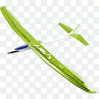 电机滑翔机Potenza 10 1350千伏无刷电机机身玻璃纤维