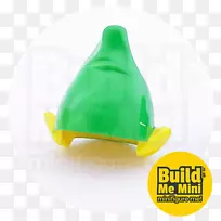 产品设计黄色塑料小灵耳