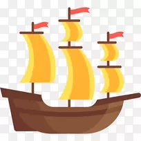剪贴画计算机图标帆船可伸缩图形.船