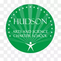 哈德逊艺术与科学特许学校卑尔根艺术与科学特许中学校徽特许学校标志