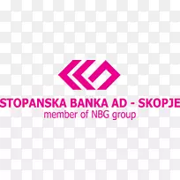 Stopanska banka ad Skopje徽标北草坪会议大楼班卡广告斯科普里银行