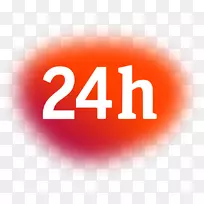 标志24小时电视节目“1”西班牙
