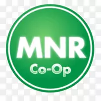 mnr coop徽标商标林地山-合作品牌